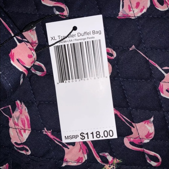 Vera Bradley XL Traveler Duffel NWT - Picture 6 of 6